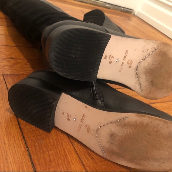 Over-the-Knee Luxury Leather Boots - Picture 7 of 10